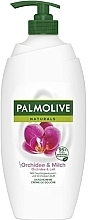 Fragrances, Perfumes, Cosmetics Shower Cream - Palmolive Naturals Orchid&Milk Shower Cream (with pump)