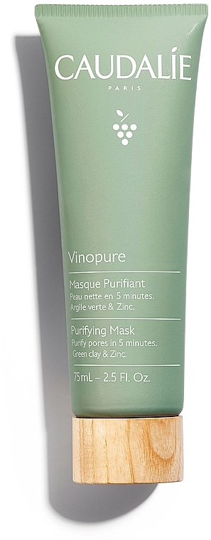 Purifying Face Mask - Caudalie Vinopure Purifying Mask — photo N2