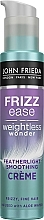 Fragrances, Perfumes, Cosmetics Hair Cream - John Frieda Frizz Ease Featherlight Smoothing Creme