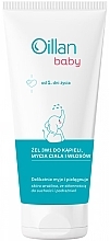 Bathing, Body & Hair Wash Baby Gel 3in1 - Oillan Baby — photo N2