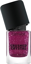 Crushed Crystal Top Coat - Catrice Crushed Crystal Effect Amethyst Aura Top Coat — photo N3