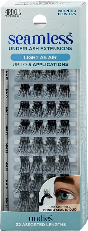 False Eyelashes, 32 pieces - Ardell Seamless Underlash Extensions (2 szt.) — photo N1