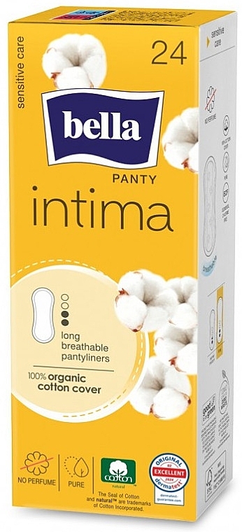 Intima Long Panty Liners, 24 pcs - Bella — photo N1