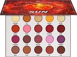 Eyeshadow Palette - BH Cosmetics Mystic Zodiac Eyeshadow Palette 25 Color Shadow Palette — photo N6