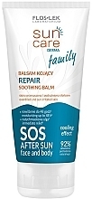 Soothing After Sun Balm - Floslek Sun Care Derma SOS After Sun Face And Body Repair Shoothing Balm — photo N1