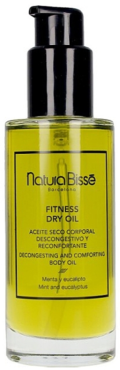 Decongesting & Comforting Body Dry Oil - Natura Bisse Fitness Dry Oil — photo N1