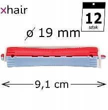 Cold Perm Rods, d19 mm, red-blue, 12 pcs. - Xhair — photo N2