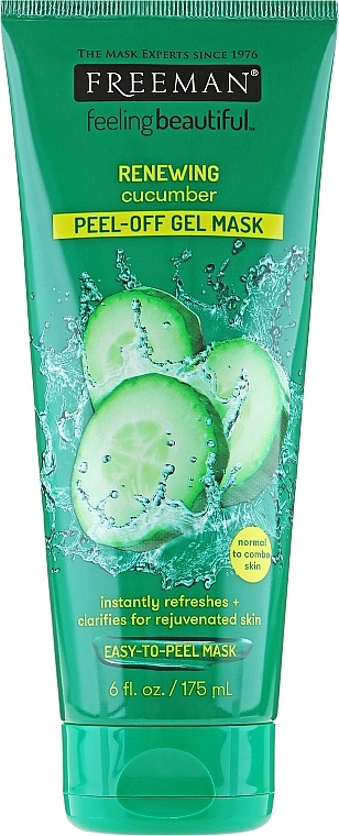 Cleansing Cucumber Face Mask - Freeman Feeling Beautiful Facial Peel-Off Mask Cucumber — photo N1