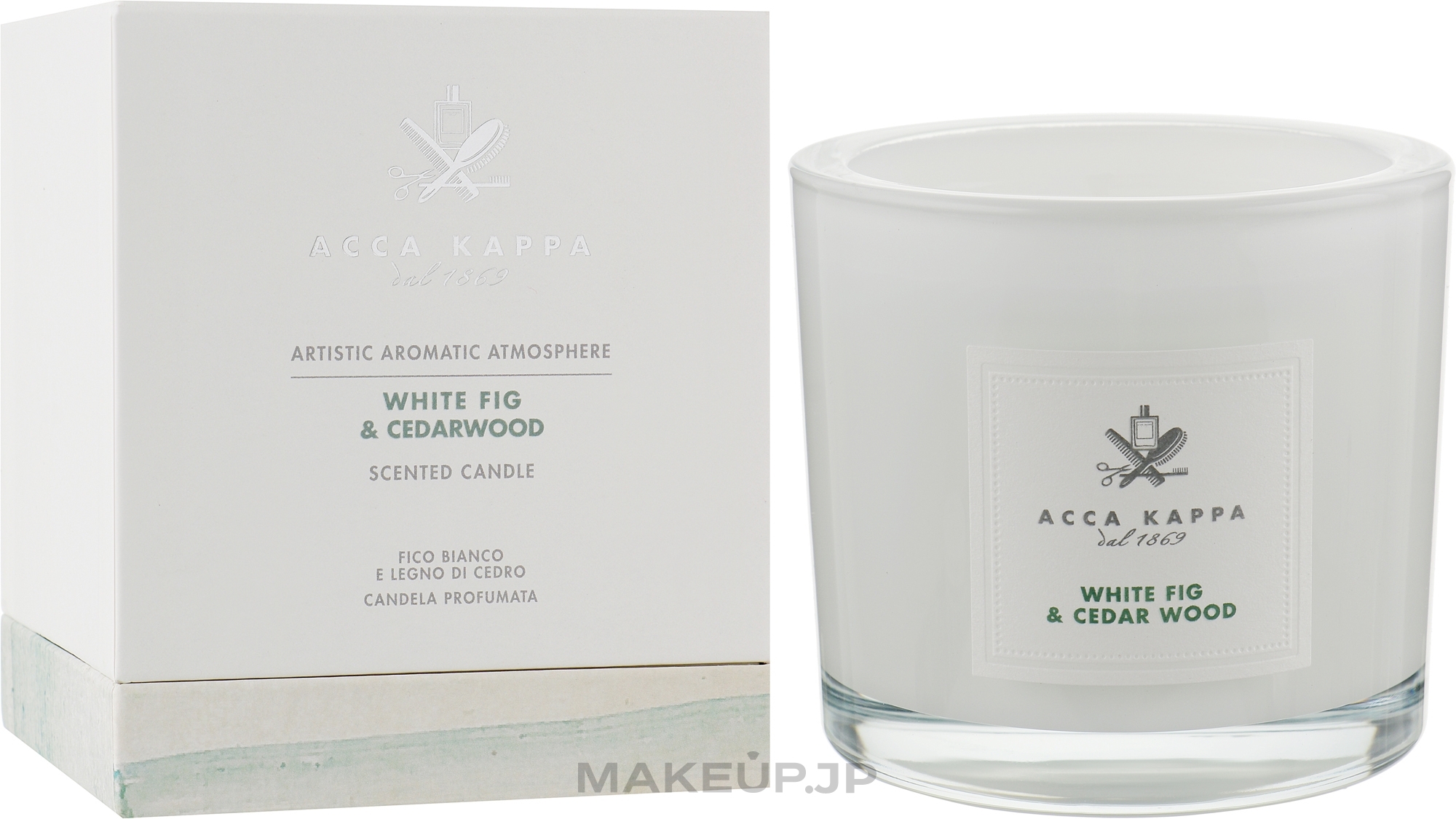 White Fig & Cederwood Scented Candle - Acca Kappa Scented Candle — photo 180 g
