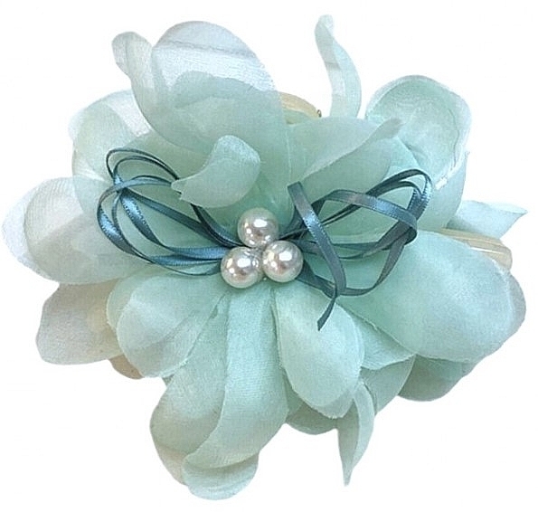 Hair Clip SP323M, large pearl bow - Ecarla — photo N1