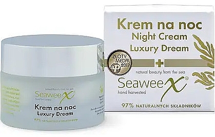 Repairing Night Face Cream - Seaweex Luxury Dream Night Cream — photo N1