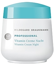 Fragrances, Perfumes, Cosmetics Vitamin Night Face Cream - Hildegard Braukmann Professional Vitamin Cream Night