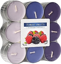 Forest Fruits Tealights, 18 pcs - Bispol Forest Fruits Scented Candles — photo N1