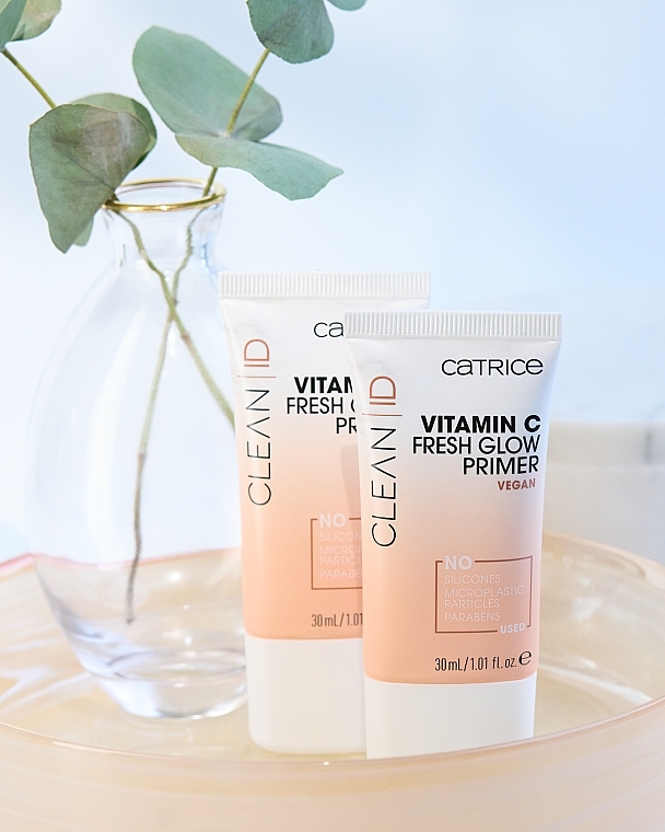 Radiance Primer - Catrice Clean ID Vitamin C Fresh Glow Primer — photo N4