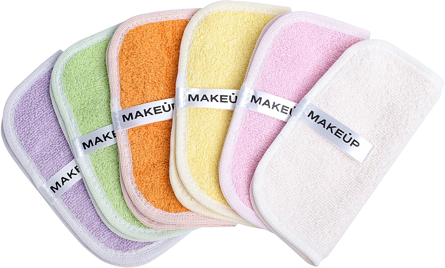 Colorful Face Towel Set - MAKEUP Face Napkin Towel Set — photo N4