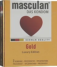 Fragrances, Perfumes, Cosmetics Condoms "Gold" - Masculan