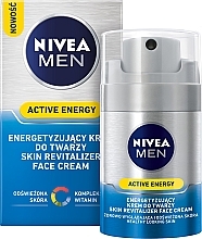 Fragrances, Perfumes, Cosmetics Face Cream "Active Energy" - NIVEA MEN Active Energy