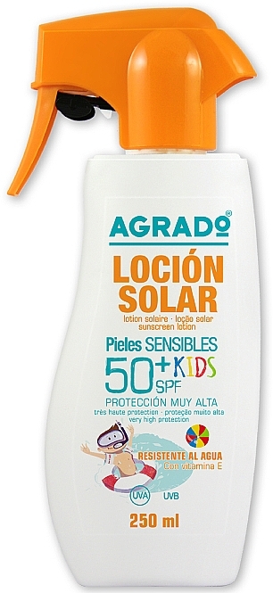 Kids Sun Body Lotion SPF50+ - Agrado Lotio Solar Kids SPF50+ — photo N4