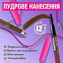 Eyebrow Pencil - NYX Professional Makeup Powder Louder Eyebrow Pencil — photo N22