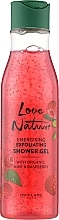 GIFT! Exfoliating Shower Gel 'Mint & Raspberry' - Oriflame Love Nature Energising Exfoliating Shower Gel — photo N1