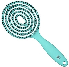 Hair Brush, blue - Ilu Brush Lollipop Ocean — photo N1
