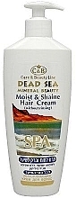 Fragrances, Perfumes, Cosmetics Moisturizing Hair Cream - Care & Beauty Line Moist & Shaine Hair Cream