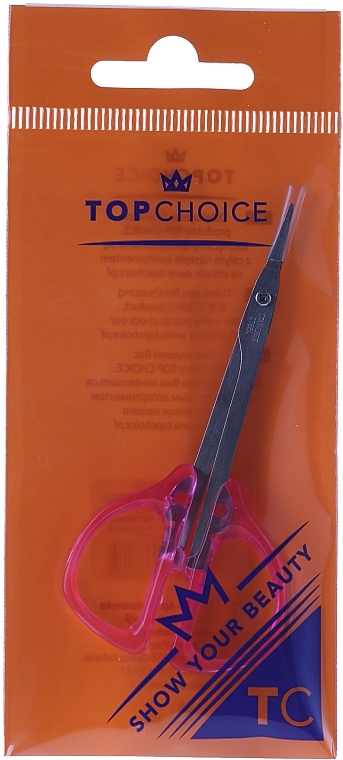 Cuticle Scissors, 7385, pink - Top Choice — photo N3