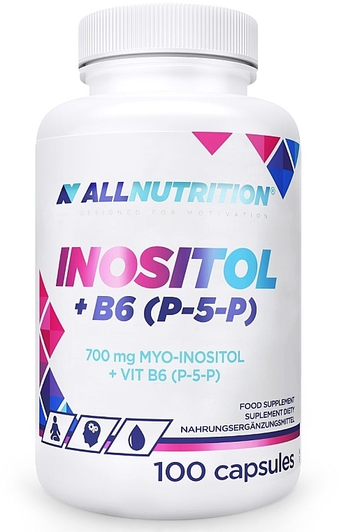 Supplement 'Inositol, Vitamin B6' - Allnutrition Inositiol+ B6 (P-5-P) — photo N1