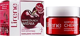 Moisturizing Refreshing Light Face Cream "Cherry & Lemon" - Lirene Moisture and Nourishment Moisturizing and Refreshing Light Cream — photo N2