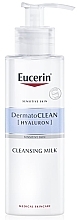 Fragrances, Perfumes, Cosmetics Cleansing Milk - Eucerin DermatoClean Hyaluron Cleansing Milk