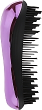 Plastic Hair Brush "Girl Box", lilac - Titania — photo N3