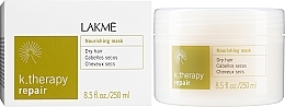Nourishing Mask for Dry Hair - Lakme K.Therapy Repair Nourishing Mask — photo N5