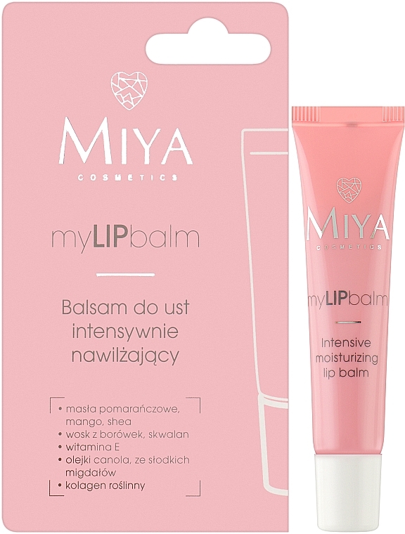 Moiturising Lip Balm - Miya Cosmetics myLIPbalm — photo N2