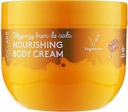 Fragrances, Perfumes, Cosmetics Nourishing Honey Body Cream - Vollare Honey Nourishing Soft Body Cream