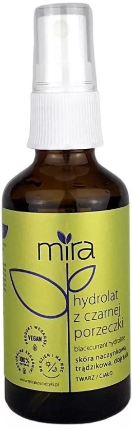 Black Currant Hydrosol - Mira Hydrolate Blackcurrant — photo 50 ml