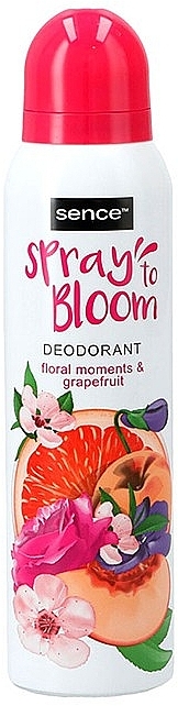Deodorant Spray 'Floral Moments & Grapefruit' - Sence Deo Spray Floral Moments & Grapefruit — photo N1