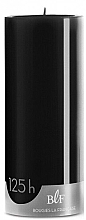 Fragrances, Perfumes, Cosmetics Cylinder Candle, diameter 8 cm, height 20 cm - Bougies La Francaise Cylindre Candle Black