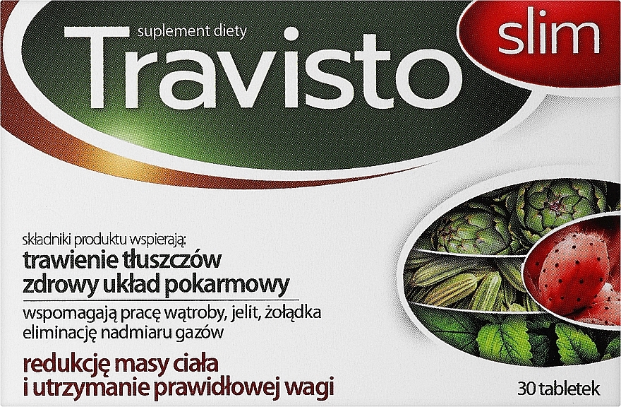 Digestion Improving Food Supplement, tablets - Aflofarm Travisto Slim — photo N2