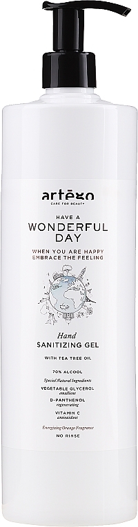 Hand Antiseptic - Artego Have A Wonderful Day Sanitizing Gel — photo N3