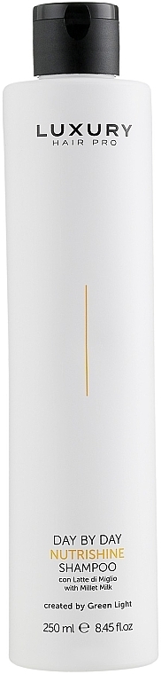 Dry Hair Shampoo - Green Light Day By Day Nutrishine Shampoo With Millet Milk — photo N1