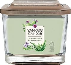 Scented Candle - Yankee Candle Elevation Cactus Flower&Agave — photo N3