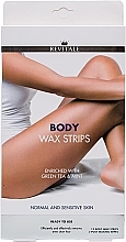 Wax Body Strips - Revitale Body Wax Strips Green Tea & Mint — photo N4