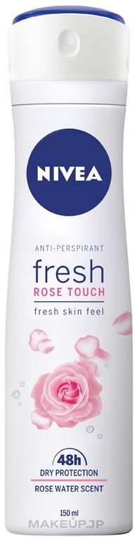 Deodorant Spray - Nivea Fresh Rose Touch Anti-Perspirant Deo Spray — photo 150 ml