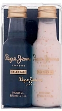 Fragrances, Perfumes, Cosmetics Pepe Jeans Celebrate For Him	 - Set (sh/gel/50ml + ash/balm/50ml)	