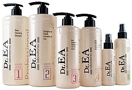 Fragrances, Perfumes, Cosmetics Set - Dr.EA Keratin Hair Care Set (hair/cr/1000ml + shp/1000ml + smp/500ml + mask/500ml + serum/130ml + milk/220ml)