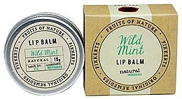 Fragrances, Perfumes, Cosmetics Lip Balm "Mint" - Fikkerts Fruits of Nature Wild Mint Lip Balm