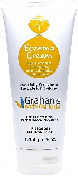 Children's Eczema Cream - Grahams Natural Kids Eczema Cream — photo N1