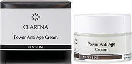 Anti-Wrinkle Men Cream - Clarena Men’s Line Power Anti-Age Cream — photo N1