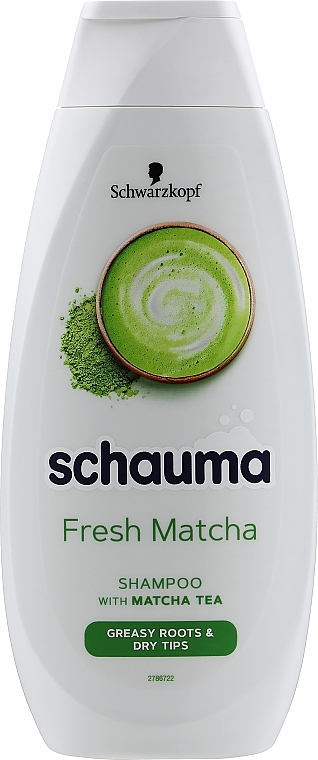 Oily Root & Dry Ends Shampoo - Schauma Fresh Matcha Shampoo — photo N1