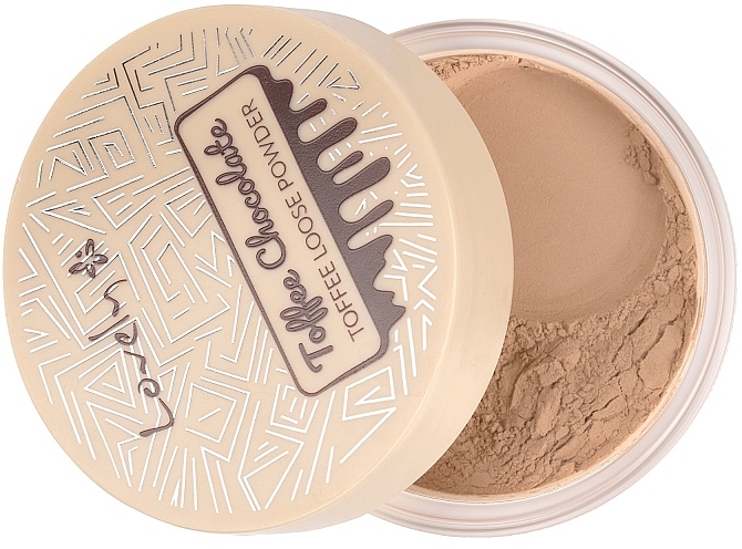 Chocolate Face & Body Powder - Lovely Toffee Chocolate Loose Powder — photo N2